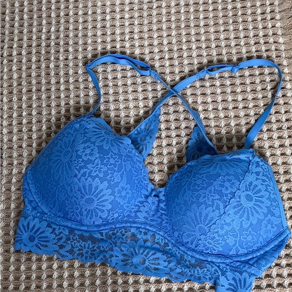 Blue Lace Bralette Victoria’s secret